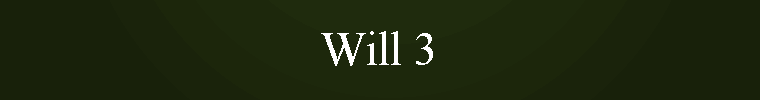Will 3
